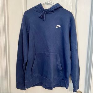 Men’s Nike hoodie, navy, size large